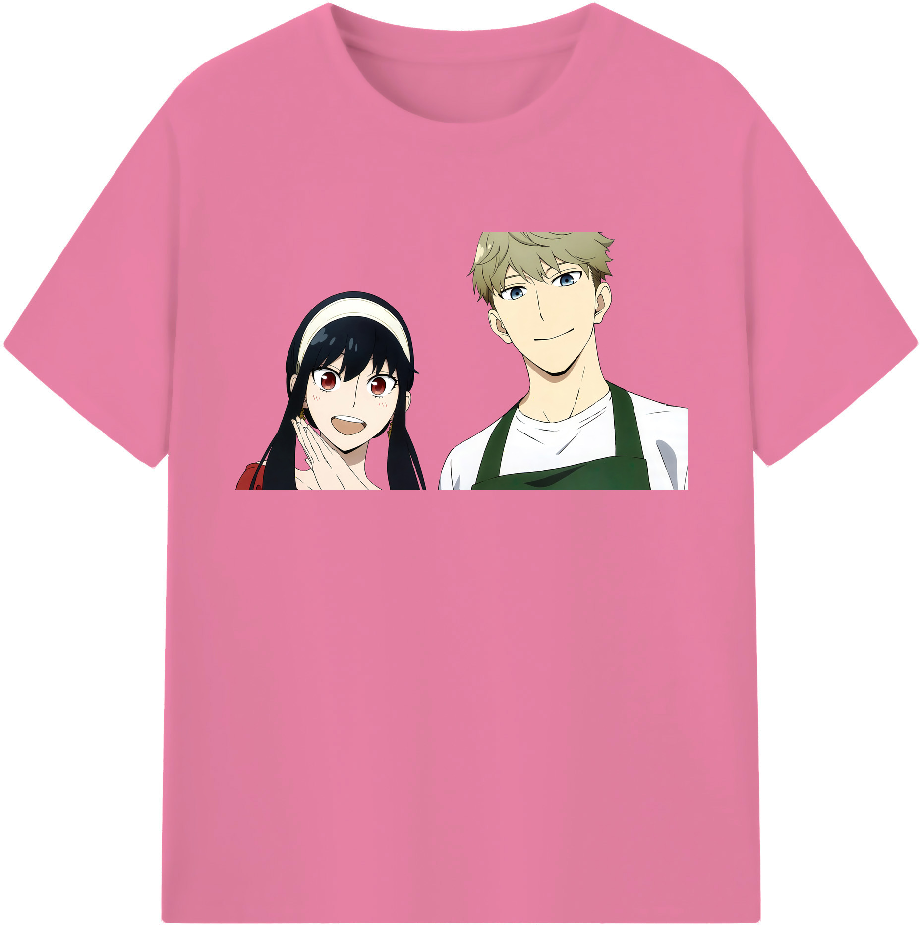 （画像用） SPY×FAMILY间谍家家酒 綿100％半袖Tシャツ（フロントプリント）